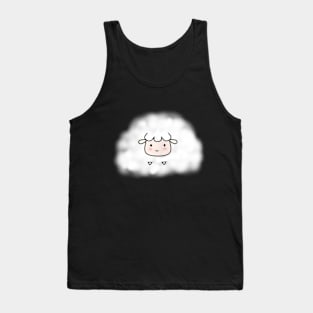 Cloudy sheep Tank Top